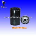 Filtro de aceite del automóvil 04781452AA, 070115561 para Ford / Lincoln / Mercury, Chrysler / Jeep / Mitsubishi, Mazda, varios equipos industriales